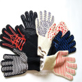 Heat Resistant Barbecue Grilling Gloves Kitchen Oven Mitts Silicone Non Slip Cooking BBQ Grill Gloves